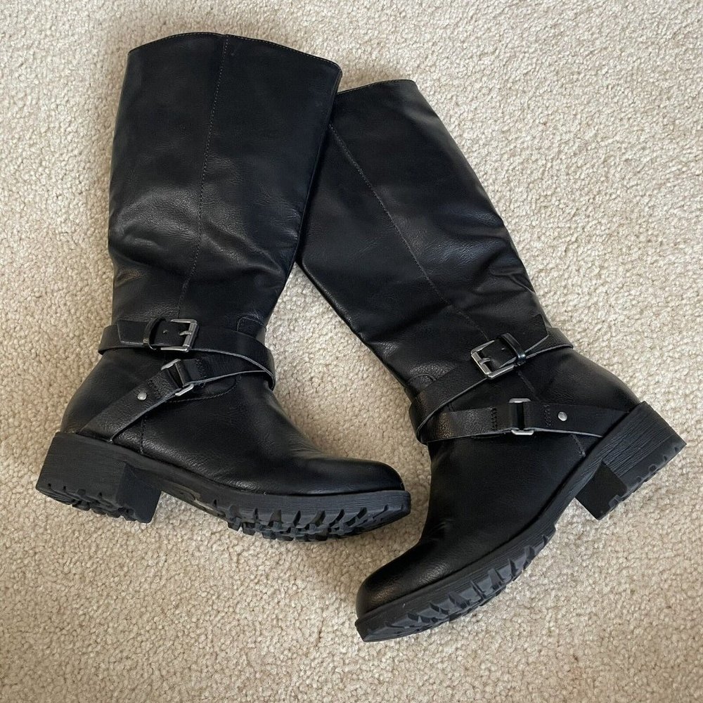 INC International Concepts Little Girls Marliee Boots Black Size 13